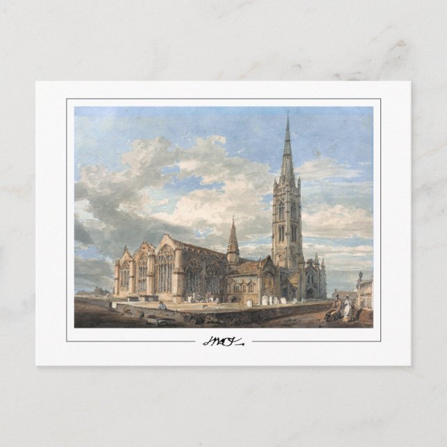 JMW Turner #12-3 - Fine Art Postcard (Front)