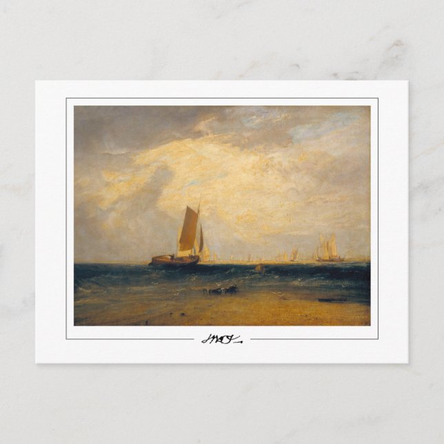 JMW Turner #13-3 - Fine Art Postcard (Front)