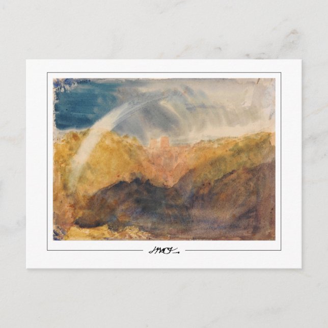 JMW Turner #14-2 - Fine Art Postcard (Front)