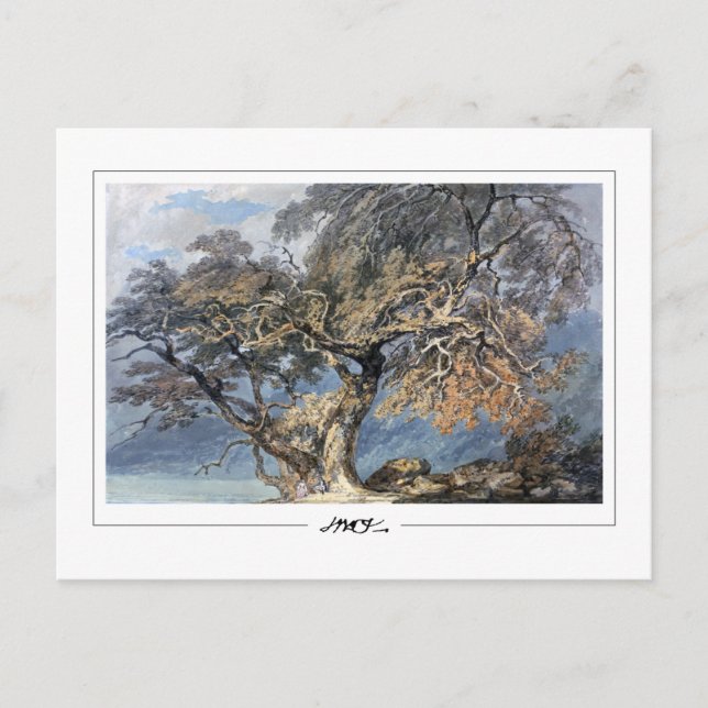 JMW Turner #17-3 - Fine Art Postcard (Front)