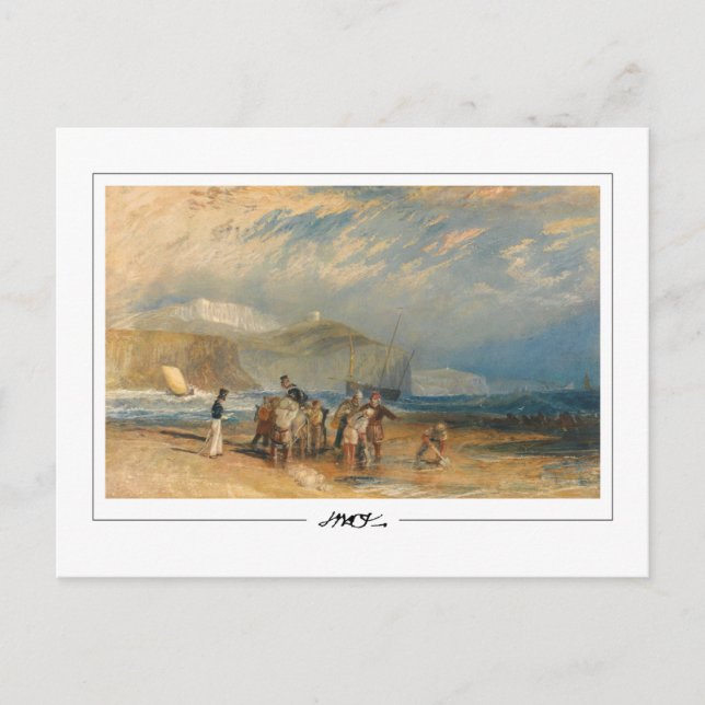 JMW Turner #21 - Fine Art Postcard (Front)