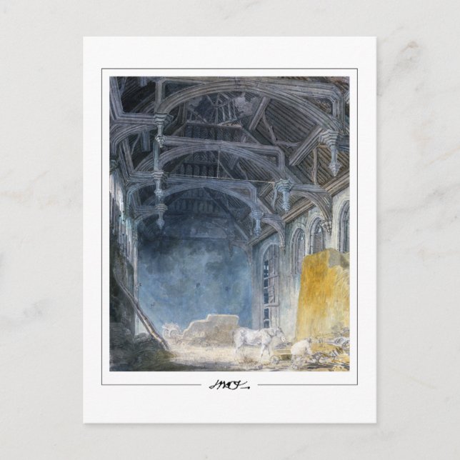 JMW Turner #2 - Fine Art Postcard (Front)