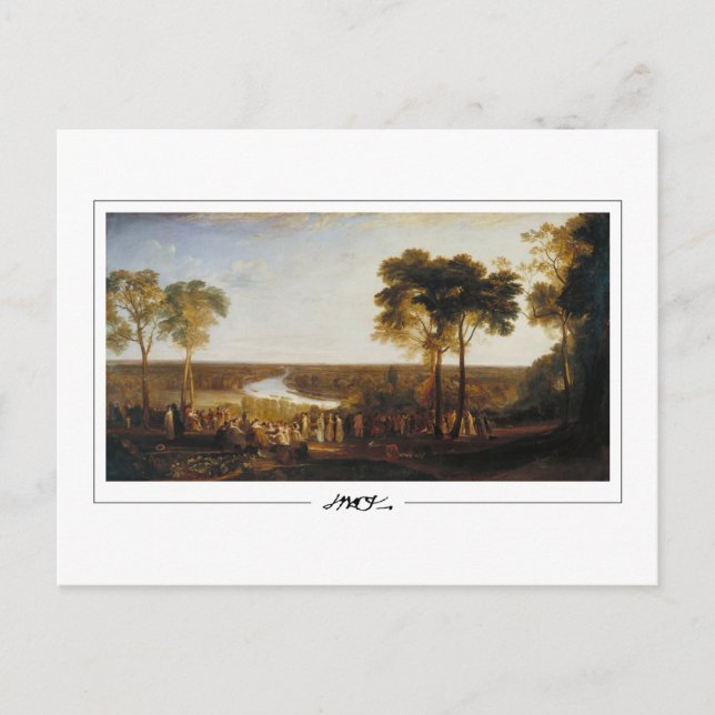 JMW Turner #5-3 - Fine Art Postcard (Front)