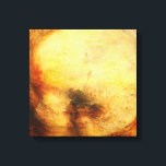 JMW Turner Light and Colour Canvas Print<br><div class="desc">JMW Turner Light and Colour canvas wrap. Oil painting on canvas from 1843. J.M.W. Turner’s Light and Colour of The Morning After the Deluge is one of the English artist’s most powerful works. Expanding upon Goethe’s aesthetic theories, the work depicts a romantic and abstract vision of the ark coming to...</div>