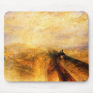 JMW Turner Rain Steam and Speed Mouse Pad