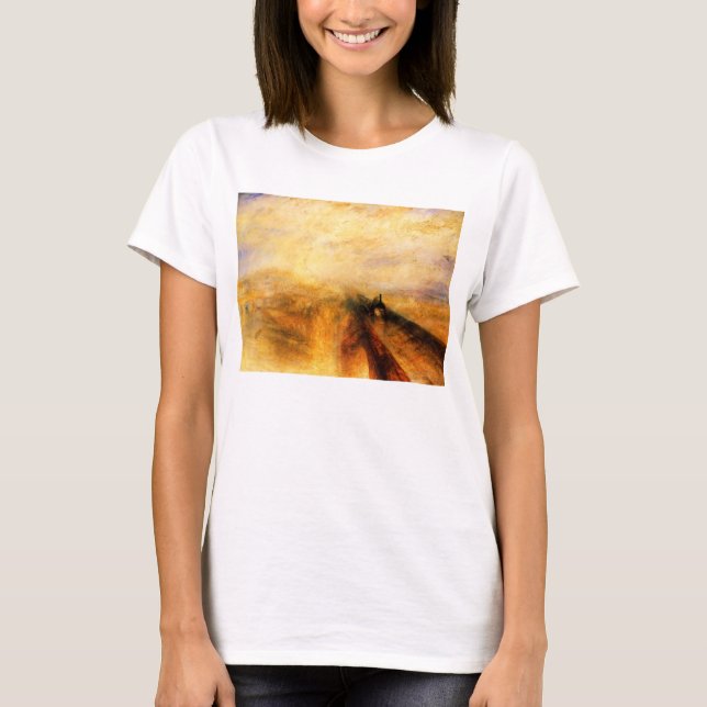 JMW Turner Rain Steam and Speed T-shirt (Front)