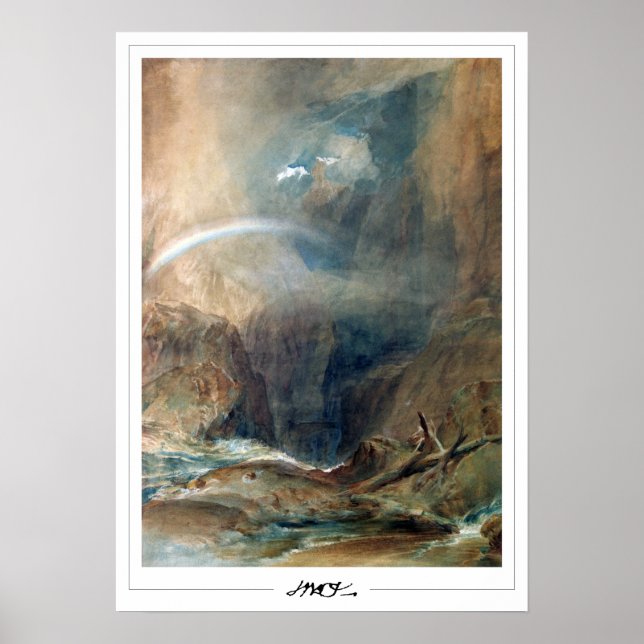 JMW Turner Zedign Art Poster #1-3 (Front)
