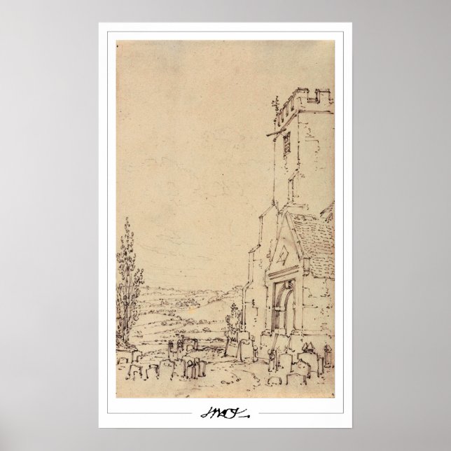 JMW Turner Zedign Art Poster #233 (Front)