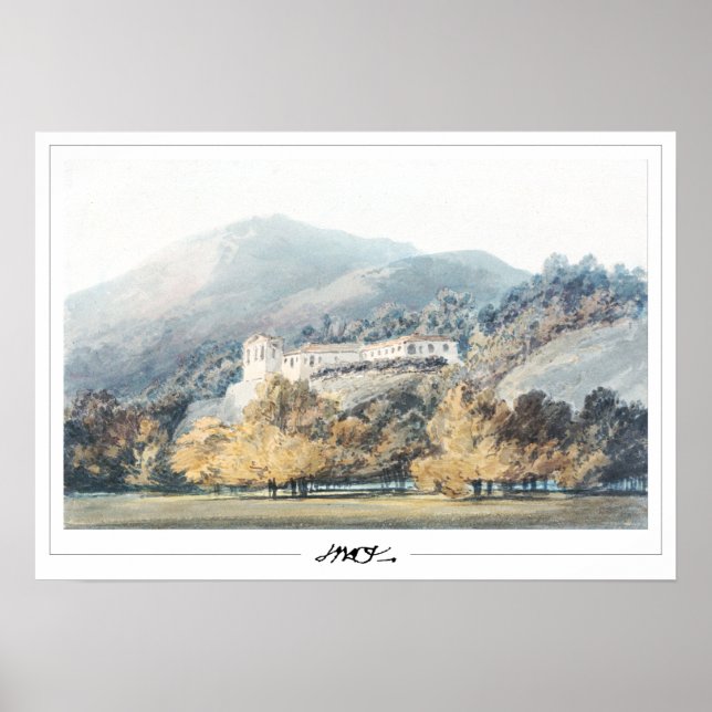 JMW Turner Zedign Art Poster #28-3 (Front)