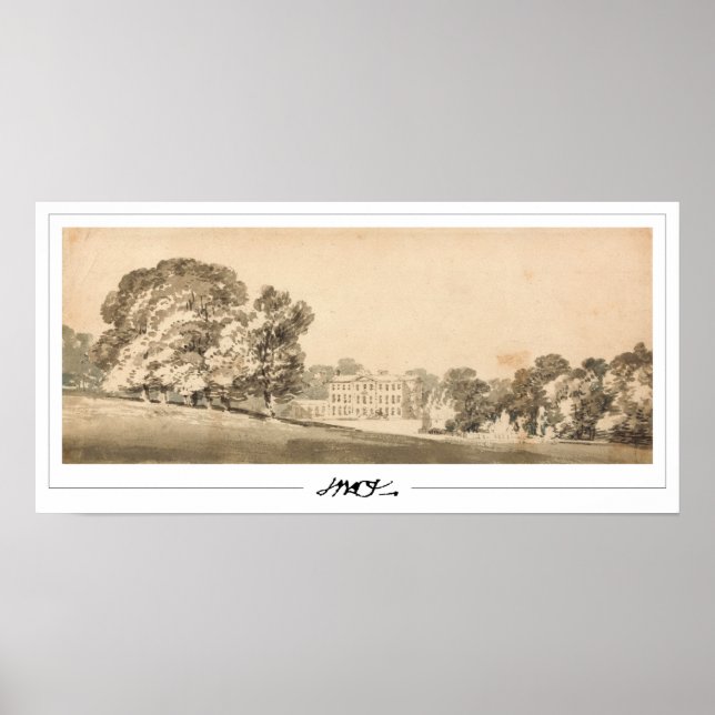 JMW Turner Zedign Art Poster #365 (Front)