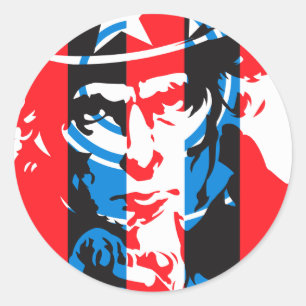 JNS Conspiracy Theory Classic Round Sticker