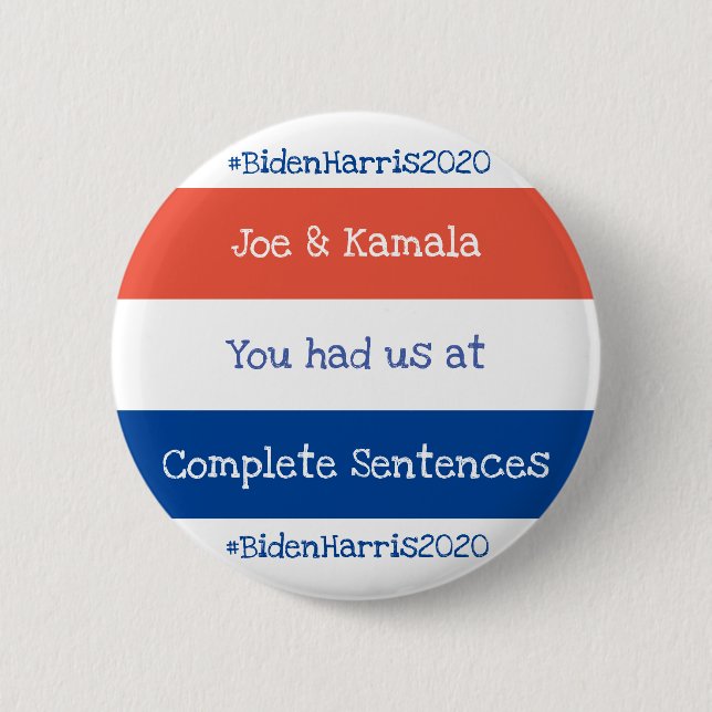 Jo and Kamala 6 Cm Round Badge (Front)