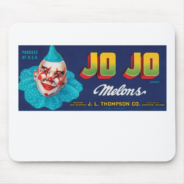 JO JO Melons Mouse Mat (Front)