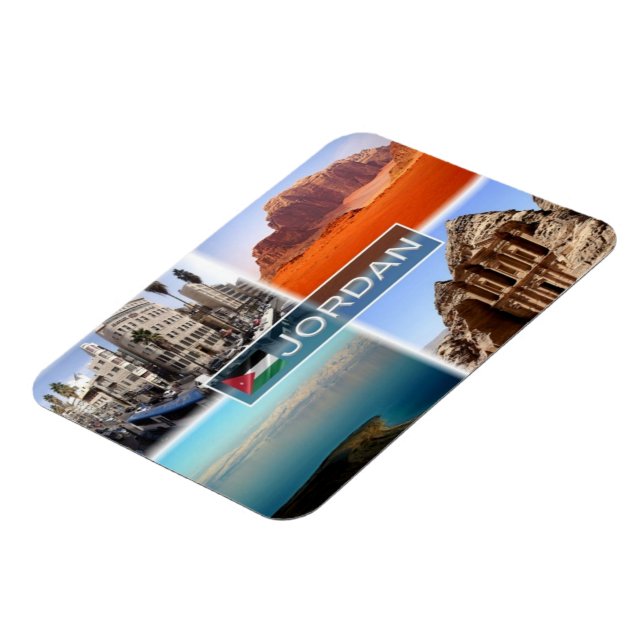JO Jordan - Amman - Magnet (Left Side)