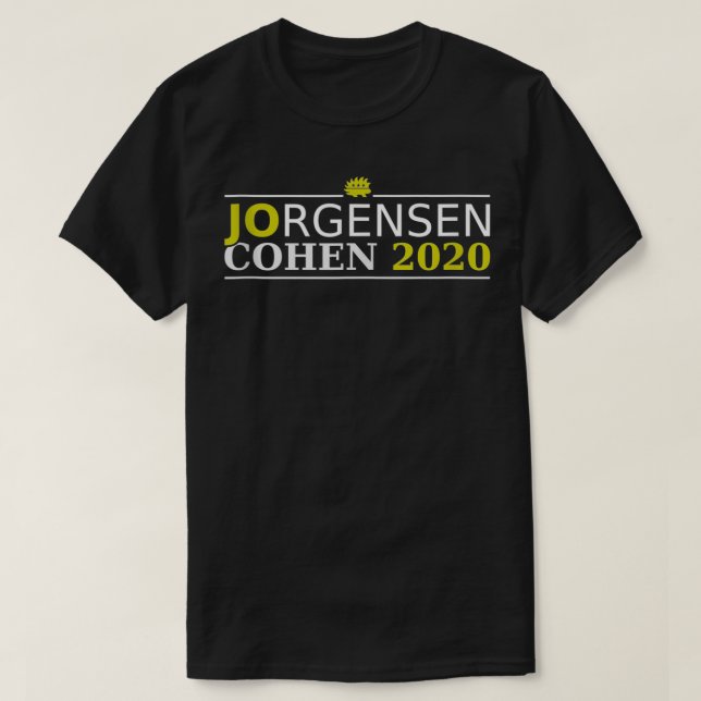 Jo Jorgensen Spike Cohen 2020 Libertarian Presiden T-Shirt (Design Front)