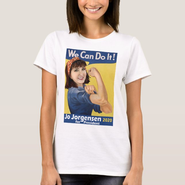 'Jo-sie the Riveter' Fundraiser T-Shirt (Front)