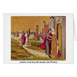 Joachim And Anna By Master Life Of Mary