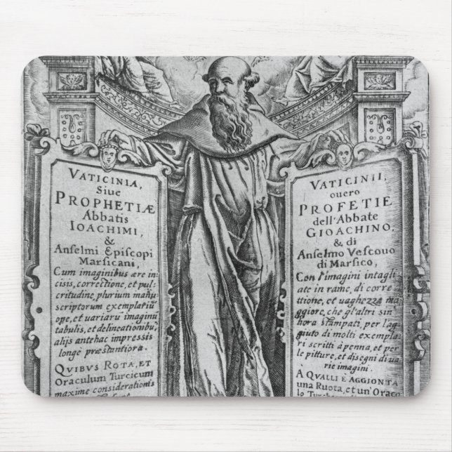 Joachim of Flora Mouse Mat (Front)