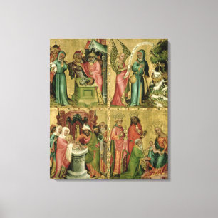 Joachim's Sacrifice, the Circumcision of Canvas Print