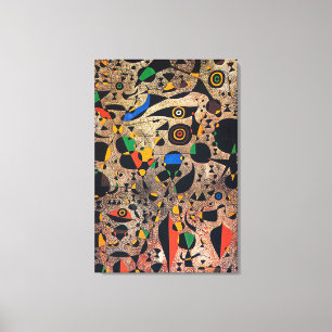 joan miro paintings art, abstract art canvas print