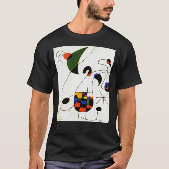 Joan Miro  &Quot;Melancholic Singer &Quot;   T-Shirt (Front)