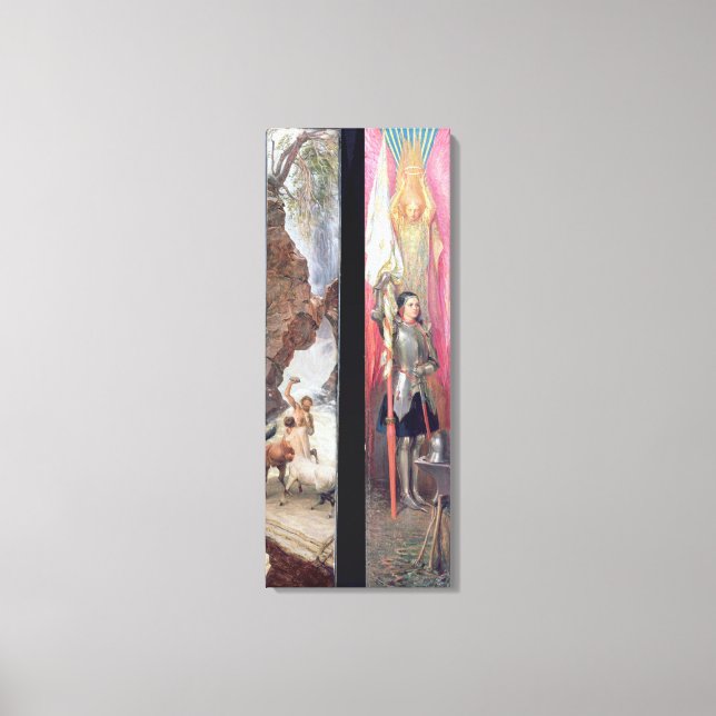 Joan of Arc, 1890s Canvas Print (Front)