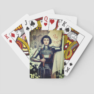 Joan of Arc (Albert Lynch illustration) Playing Cards