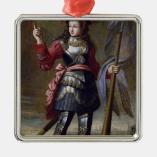 Joan of Arc Before Orleans Metal Tree Decoration