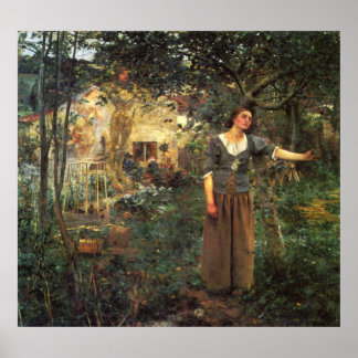 Joan of Arc by Jules Bastien Lepage Poster