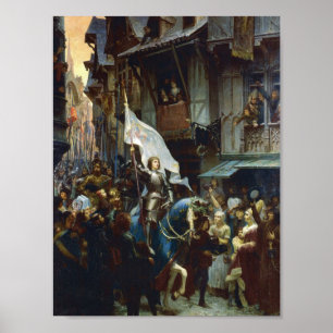 Joan of Arc enters Orléans Poster