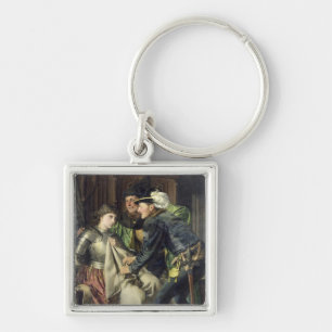 Joan of Arc  Insulted in Prison, 1866 Key Ring