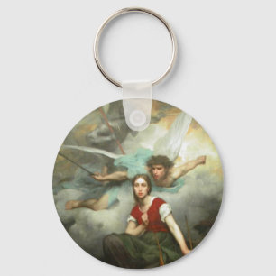 Joan of Arc Key Ring