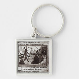 Joan of Arc Key Ring