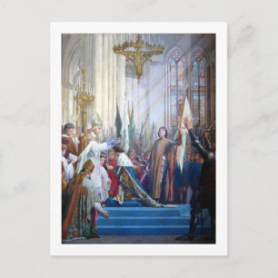 Joan of Arc, Panthéon de Paris Vintage Postcard