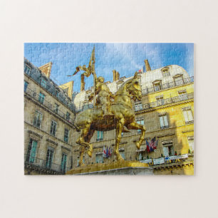 Joan of Arc Paris. Jigsaw Puzzle