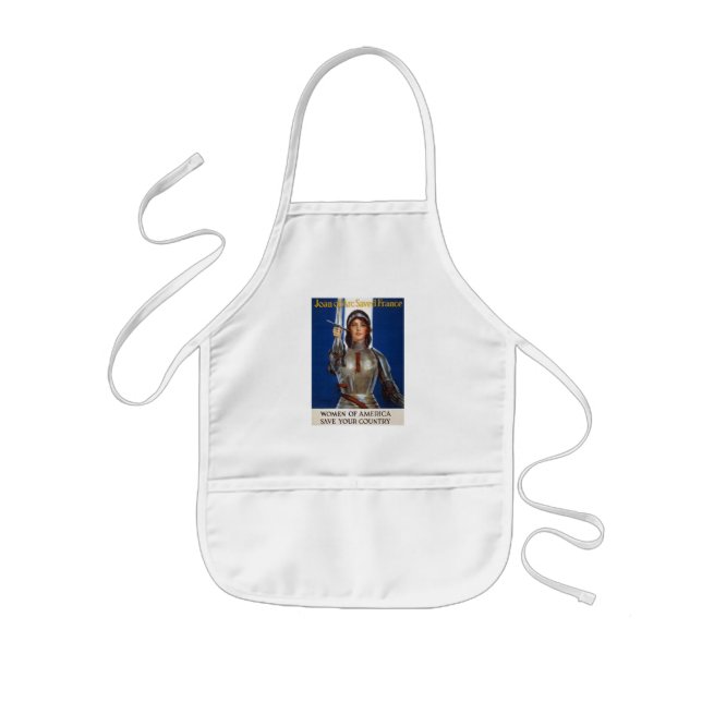 Joan of Arc: The Maid of Orleans, Knight Heroine Kids Apron (Front)
