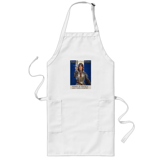 Joan of Arc: The Maid of Orleans, Knight Heroine Long Apron (Front)
