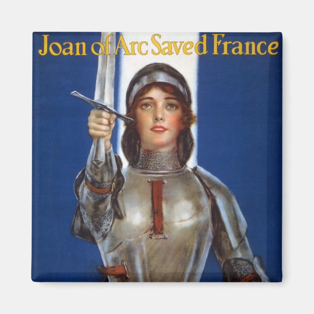 Joan of Arc: The Maid of Orleans, Knight Heroine Magnet (Front)