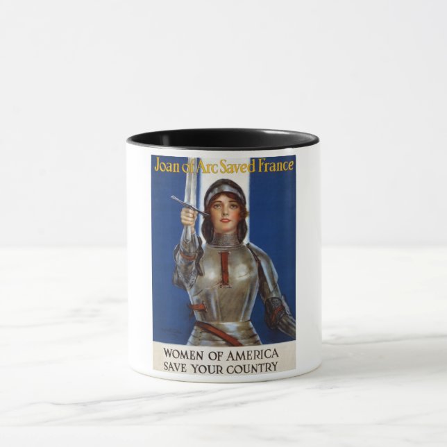 Joan of Arc: The Maid of Orleans, Knight Heroine Mug (Center)