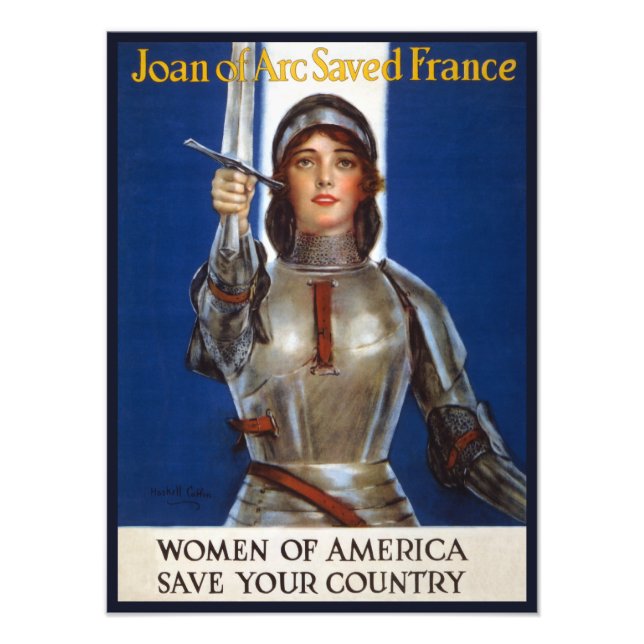 Joan of Arc: The Maid of Orleans, Knight Heroine Photo Print (Front)