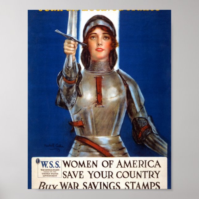 Joan Of Arc War Bonds Drive Poster (Front)