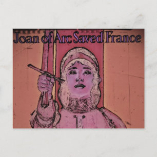 Joan of Arc WWII Buy Bonds Postcard