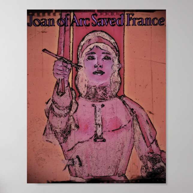 Joan of Arc WWII Buy Bonds Poster (Front)