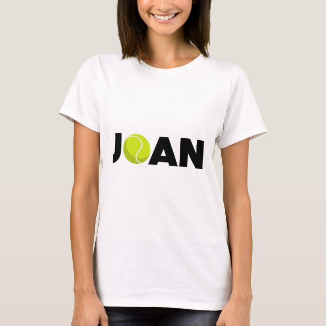 Joan Tennis T-Shirt (Front)