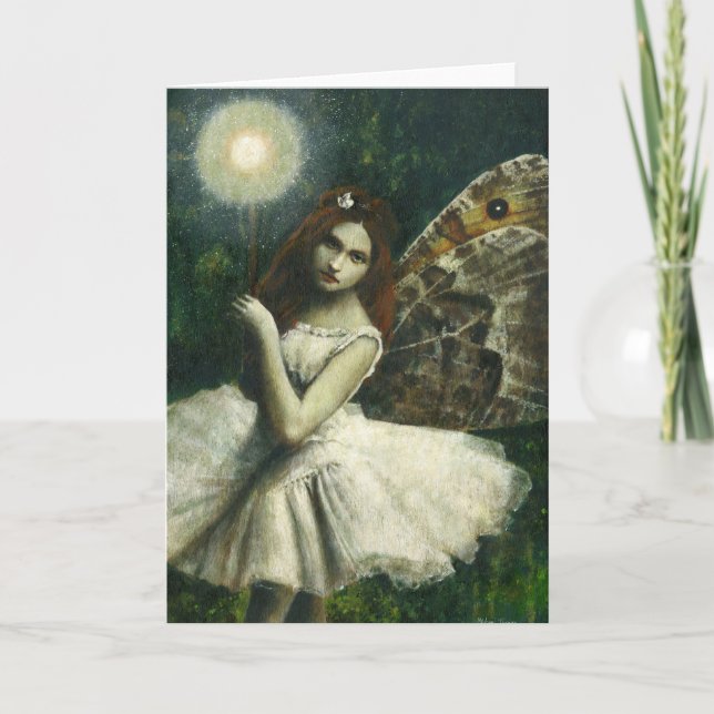 Joan The Wad Lucky Piskie Greetings card (Front)