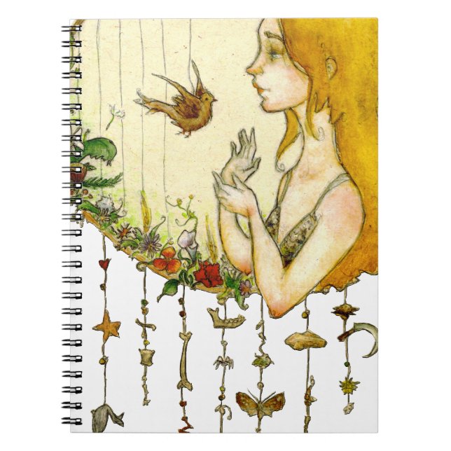 Joanna Newsom Dreamcatcher Stuff Notebook (Front)