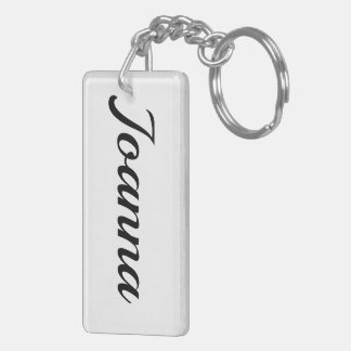 Joanna schwarz weiß key ring