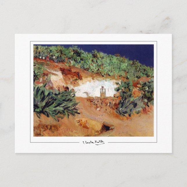 Joaquín Sorolla #148 - Fine Art Postcard (Front)