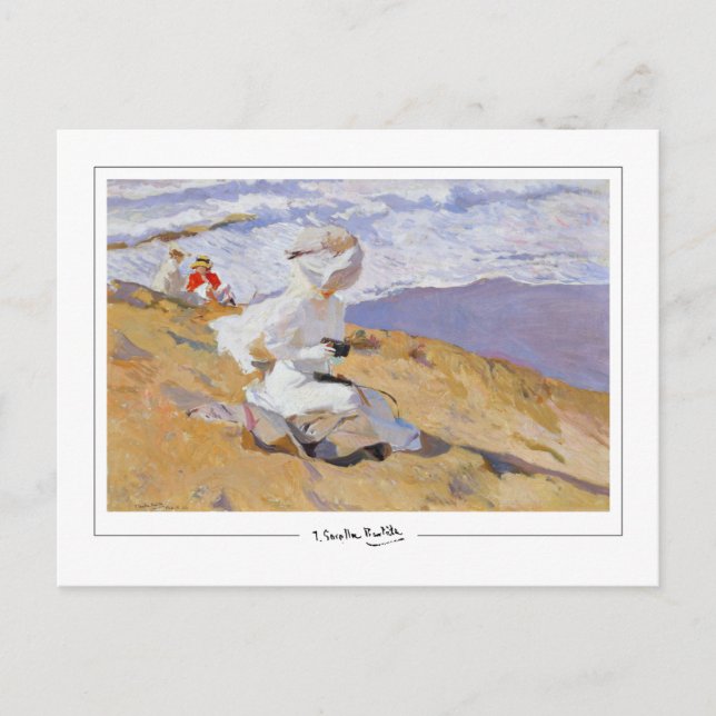 Joaquín Sorolla #18 - Fine Art Postcard (Front)