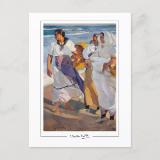 Joaquín Sorolla #1 - Fine Art Postcard